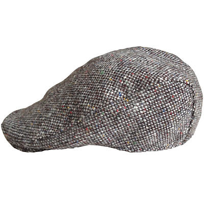 Alternate Image 1 for Vintage Irish Donegal Tweed Tailored Cap Grey Salt and Pepper