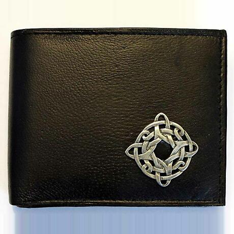 Product Image for Irish Wallet - Celtic Knot Leather Wallet