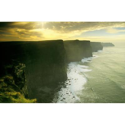 Cliffs of Moher Sunlight Photographic Print