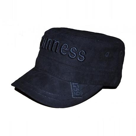 Guinness Black Suede Effect Cadet Cap