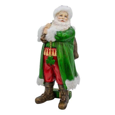 Irish Christmas - Celtic Santa Bearing Gifts Figurine