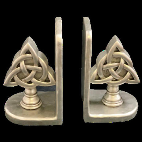 Trinity Knot Bookends