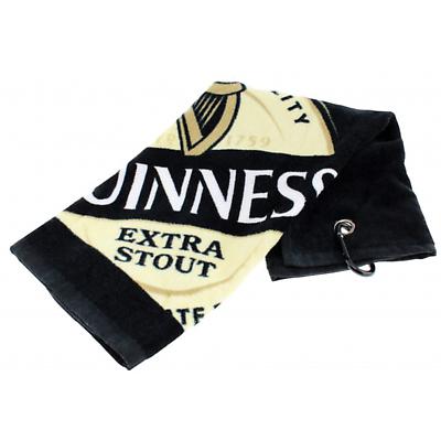 Guinness Label Golf Towel