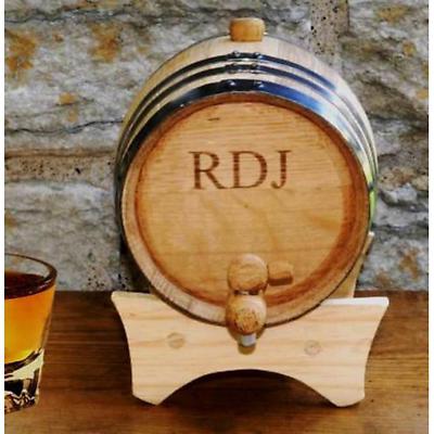 Personalized Mini Irish Whiskey Barrel