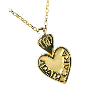 Alternate Image 1 for Irish Necklace - Mo Anam Cara My Soul Mate Pendant with Chain - Small