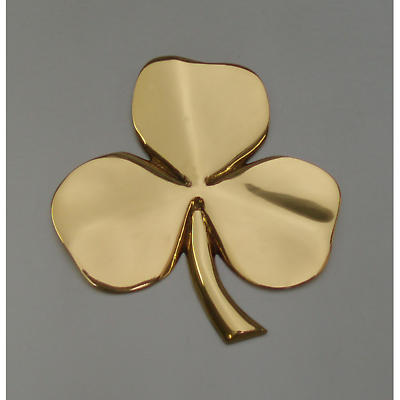 Shamrock Gold-Plated Wall Hanging