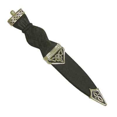Black Celtic Knot Dagger