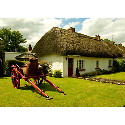 Adare cottage, Co Limerick Photographic Print