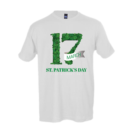 Irish T-Shirt | March 17 Saint Patrick's Day Shamrock Tee
