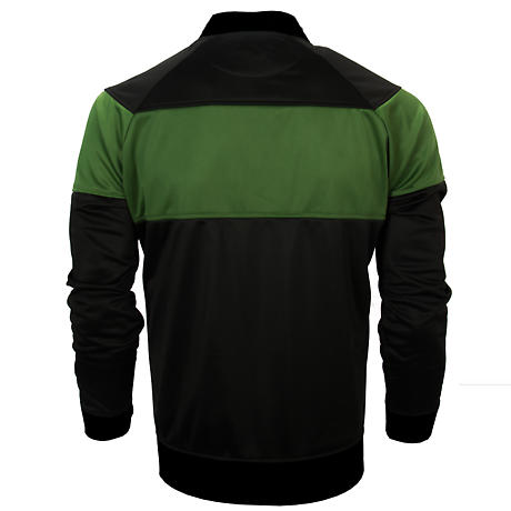 Alternate Image 1 for Irish Coat | Ireland Green & Black Bomber Jacket