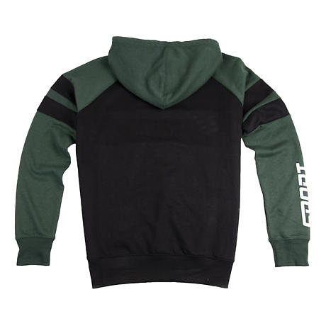 Alternate Image 1 for Irish Sweatshirt | Green & Black Ireland Sport Hooded Sweatshirt