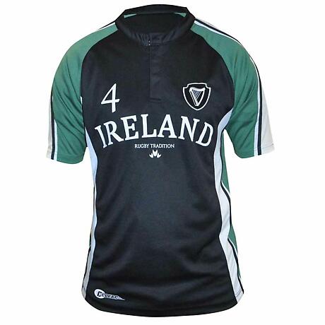 Product Image for Irish Shirt | Green & Navy Performance Ireland Rugby Jersey