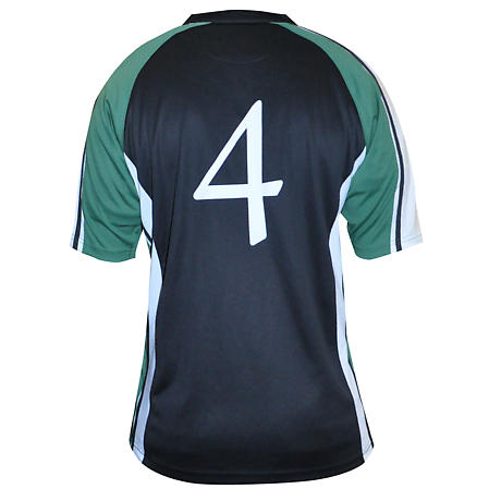 Alternate Image 1 for Irish Shirt | Green & Navy Performance Ireland Rugby Jersey