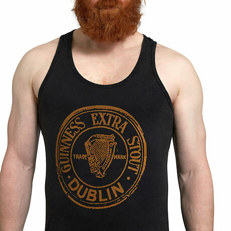 Alternate Image 2 for Irish Shirt | Guinness Washed Extra Stout Tank Top