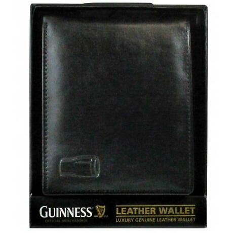 Irish Wallet | Classic Leather Wallet with Embossed Pint