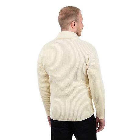 Alternate Image 1 for Irish Sweater | Shawl Collar Fisherman Mens Sweater