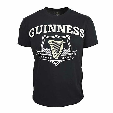 Irish T-shirts | Guinness Black Trademark Label Tee