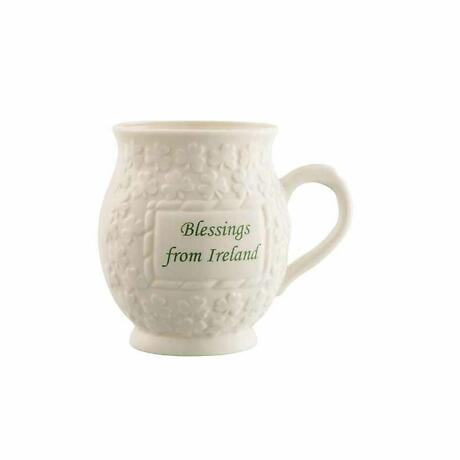 Belleek Pottery | Classic Blessings from Ireland Irish Mug