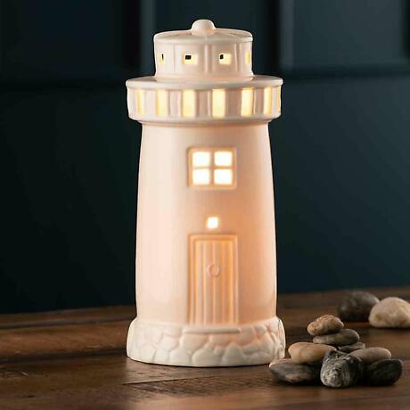 Alternate Image 1 for Belleek Pottery | Irish Lighthouse Luminaire