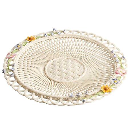 Belleek Pottery | Spring Basketweave Plate