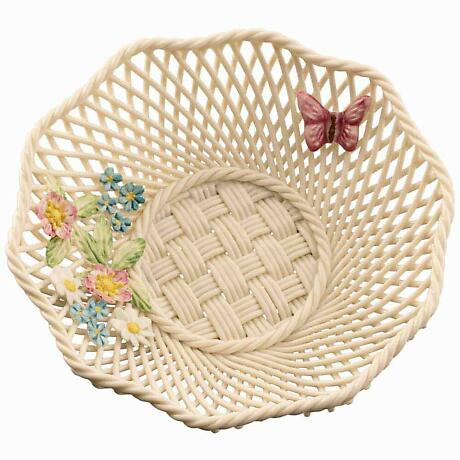 Product Image for Belleek Pottery | Wild Irish Hedgerow Summer Basket