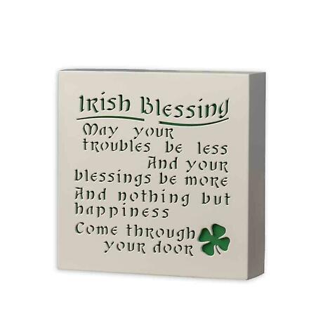Irish Decor | Irish Blessing Wood Plaque
