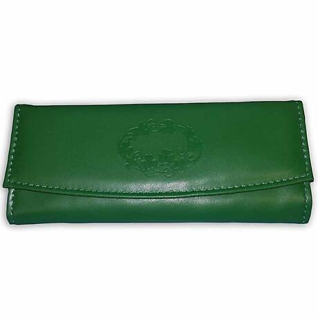 Product Image for Irish Wallet | Solvar Leather Shamrock Jewelry Wallet