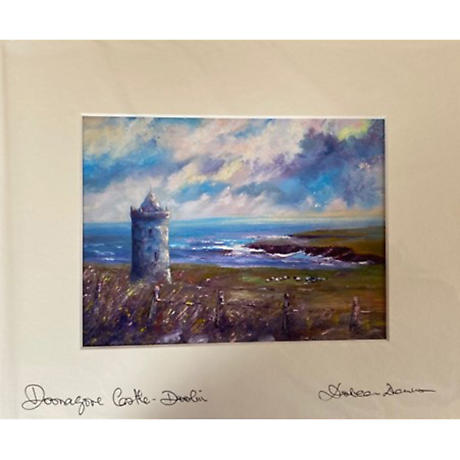 Irish Art | Doonagore Castle County Clare by Doreen Drennan
