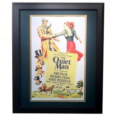 The Quiet Man - Matted and Framed Print