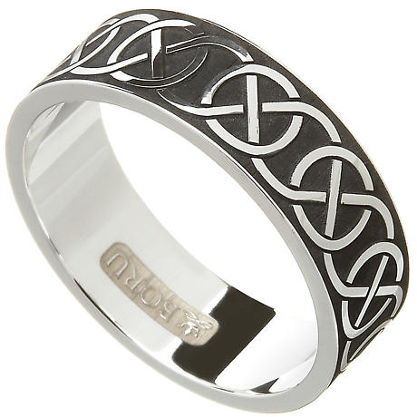 Product Image for Celtic Ring - Men's Celtic Circle Knot Wedding Ring