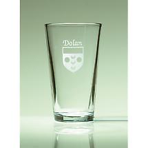 Personalized Irish Coat of Arms Pint Glasses - Set of 4 Product Image