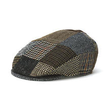 SALE | Vintage Irish Patchwork Tweed Cap Product Image