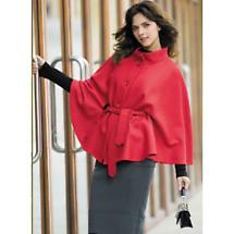 Alternate image for Cashmere Blend Belted Irish Cape