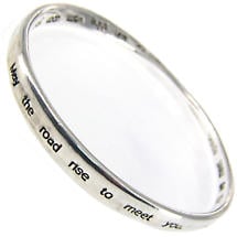 Alternate image for Irish Blessing Mobius Bangle