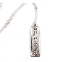 Irish Necklace - Gra Go Deo 'Love Forever' Ogham Pendant Product Image