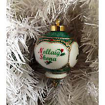 Irish Christmas Ornament - Nollaig Shona Ornament Product Image