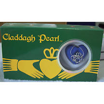Alternate image for Irish Necklace - Claddagh Pearl Necklace