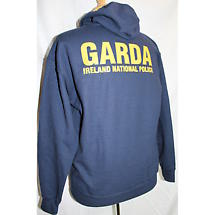 Alternate image for Irish Sweatshirt - Garda Irish Police Hooded Sweatshirt