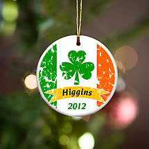 Irish Christmas - Personalized Irish Ornaments - Irish Pride Ornament Product Image