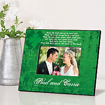 Personalized Irish Picture Frames - Irish Blessing Product Image