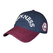 Guinness Navy Distressed Label Baseball Cap Product Image