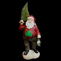 Irish Christmas - Irish Lumberjack Santa Figurine Product Image