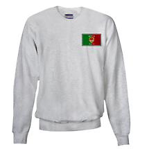 Irish Sweatshirt - Irish County Sweatshirt Left Chest - Grey Product Image