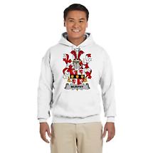 Personalized Coat of Arms Adult Hooded Sweatshirt Product Image