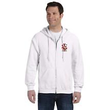 Personalized Coat of Arms Adult Full-Zip Sweatshirt Product Image