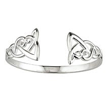 Alternate image for Celtic Bangle - Sterling Silver Celtic Knot Bangle