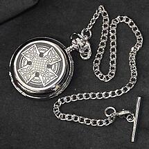 Alternate image for Celtic Cross Pocket Watch