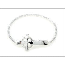 Irish Bracelet - Celtic Cross Beaded Stretch Bracelet Product Image