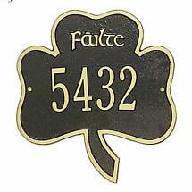 Personalized Shamrock Plaque - 1 Line Product Image