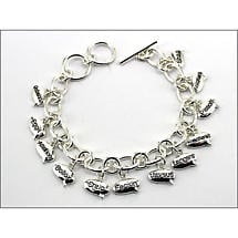 Dirty Irish Words Charm Bracelet Product Image